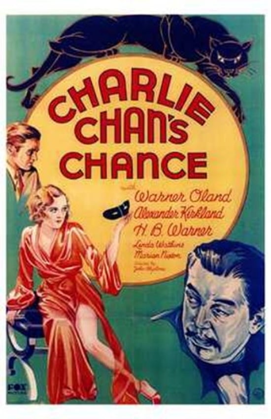 Charlie Chan's Chance Movie Poster (11 x 17)