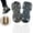 D, variant on Lawn Aerator Shoes with 1.6” Spikes for Grass Aeration, Spiked Shoes for Lawn Care, Adjustable Heavy-Duty Strap Fit, Gardening Aerator Tool for Yard, Soil & Epoxy Floors, Green