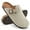 Gray, variant on Ecetana Women's Suede Clogs & Mules Cork Footbed Slip On Leather Mules with Arch Support