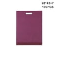 thumbnail image 3 of 100 piezas de bolsas de mensajería portátiles de color púrpura, bolsas de plástico de polietileno grueso, sobres, bolsas de embalaje, bolsas Almacenamiento y organización del hogar 28x42cm Kearding HA077424-01, 3 of 6