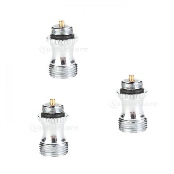 3 Piezas De Máquina Del Aerógrafo Del De Pintura Del Aerógrafo De Válvu De Aire Del Acero Inoxidable Zulema Válvula de aire del aerógrafo