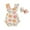 Multicolor, variant on Bagilaanoe Newborn Baby Girl Rompers Strawberry Print Fly Sleeve Bodysuits Headband 3M 6M 12M 18M Infant Summer One Piece Jumpsuit