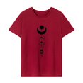 thumbnail image 1 of Camiseta para mujer Camiseta básica Trajes femeninos Camiseta de cuello redondo suave de moda para uso diario XL, 1 of 7