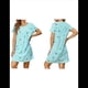 thumbnail image 2 of Camisones de Corta para Mujer, Camisetas de Dormir Estampadas para Mujer, Ropa de Dormir Estrellas XXL, 2 of 7