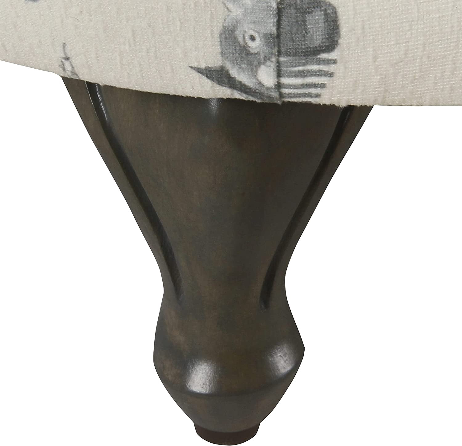 HomePop Pet Bed, French Bulldog Print