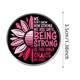 thumbnail image 2 of Orange Ribbon Brooch Cancer Awareness Fashion Pin For Clothing Bags Jewelry & Decorative Accessories, 2 of 3