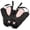 Black, variant on Fluffy Bunny Ear Plush Backpack, Kawaii Rabbit Shoulder Bag for Women