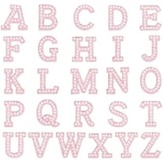 1, Rhinestone Letters, Hotfix Alphabet, Crystal Rhinestone Applique, Baby  headbands with letters, Garter with Name, Iron-On Letters, Wholesale