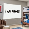 thumbnail image 2 of I Am Music Flag Playboi Album Cover Tapestry 40*60in Aesthetic Decorative Hip-Hop Rap Tapestry Suitable for Living Room, Bedroom, Dormitory Home Decoration, 2 of 3
