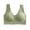 Green, variant on Seamless Bras for Women New Seamless Front Closure Bras for Women Full Cup Breathable Wireless Bras Comfy Push up Supportive Bralettes