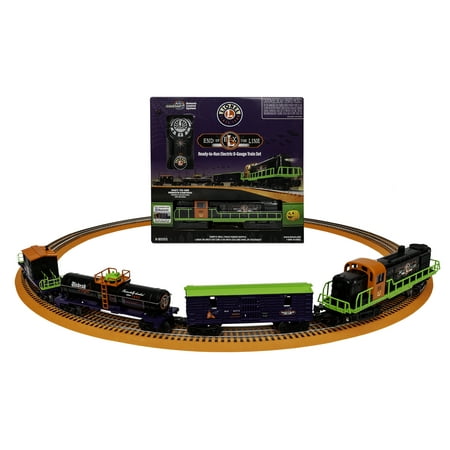 Lionel End of the Line Express Electric O Gauge Model Train Set With Remote and Bluetooth