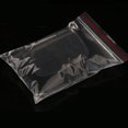 thumbnail image 4 of Unids/paquete de 100 bolsas con cierre de cremallera, bolsa de plástico transparente autosellante, paquete de almacenamiento de alimentos, bolsa Almacenamiento y organización del hogar 7x10cm Matsuzay HA5328-04B, 4 of 6