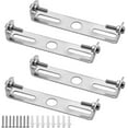thumbnail image 2 of 4pcs Ceiling Light Fixture Bracket 90mm Pendant Light Accessories Chandelier Ceiling Light Base, 2 of 3