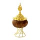 thumbnail image 1 of Porta incienso árabe, incensario de metal, candelabro, porta conos de incienso Con tapa, 1 of 6