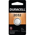 thumbnail image 1 of Duracell 2032 Lithium Coin Battery, 1 Pack, 1 of 4