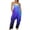 Purple, variant on WREESH Womens Baggy Overalls Fashion Summer Casual Sleeveless Suspender Jumpsuit Brown