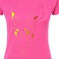 thumbnail image 3 of Pokémon - Pikachu - Juniors Fitted Graphic T-Shirt, 3 of 5