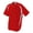 SCARLET, variant on Boys' 1/4 Zip Batting Jacket