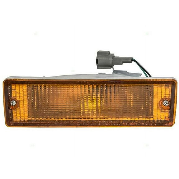 Front Left Driver Side Turn Signal Assembly - Compatible with 1995 - 1997 Nissan Pickup 1996