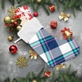 thumbnail image 6 of Coolnut 2 Pack Christmas Stockings 17.7 Inches Buffalo Plaid Large Size Xmas Cable Stocking Gifts & Decorations for Family Holiday Xmas Party, 6 of 6