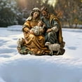 thumbnail image 5 of ddioayh Jesus Nativity Scene Outdoor Decoration, Waterproof Durable Garden Lawn Stake Cardboard Ornament for Patio, Yard, Christmas Holiday Religious Home Decor, 5 of 6