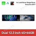 thumbnail image 2 of ZWNAV Dual 12.3 inch For Land Rover Range Rover Executive 2017 GPS Navigation Android 13 Car Radio CarPlay Multimedia Player Head Stereo Unit HD Screen, 2 of 14