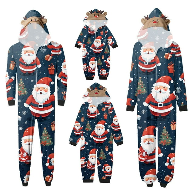 Pyjamas Assortis pour la Famille, Tenues Assorties de Haute Qualité pour un Style Familial Cohésif (Gris)
