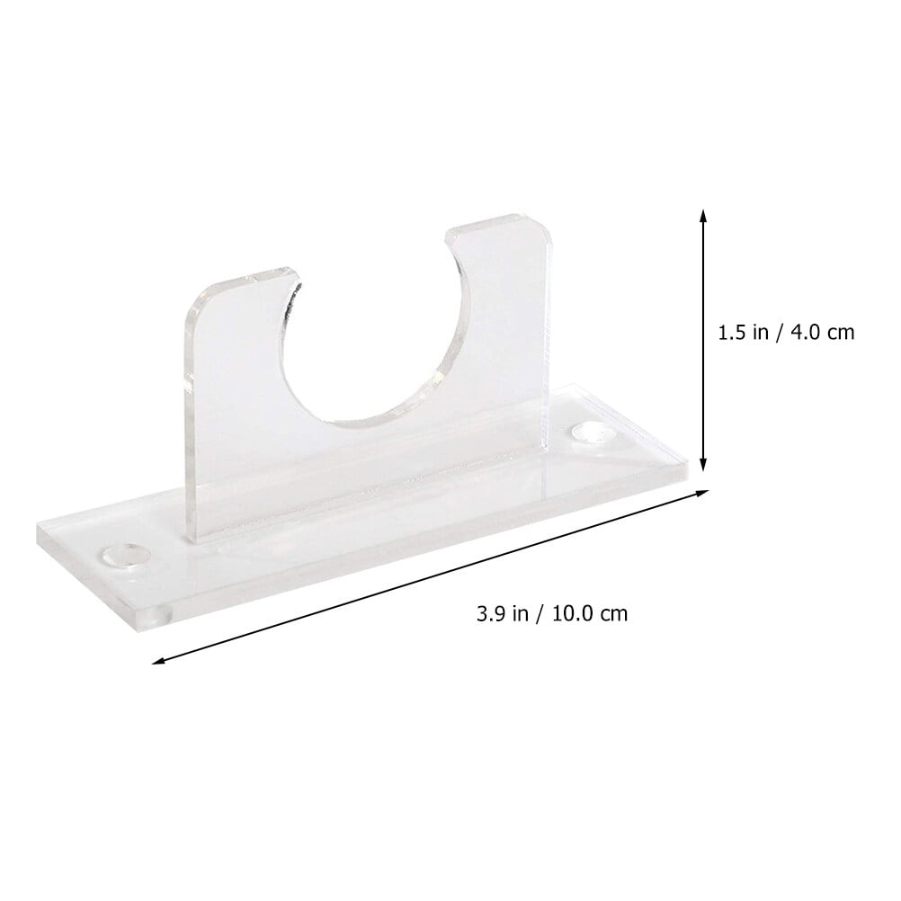 Acrylic Baseball Bat Holder Wall Softball Bracket Vertical Baseball Bat