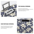 thumbnail image 5 of Lsque Lilies Flowers Printed Luggage Cover, Travel Luggage Protector,Scratch and Dirt Resistant, Fits 18-32 Inch Luggage - Medium, 5 of 9
