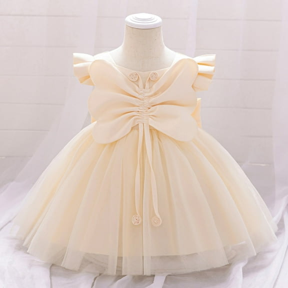 Toddler Girl Dresses Girls Formal Dress Gold Dresses For Girls Toddler Pageant Dress Girls Dresses Size 18-24 Months