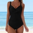 thumbnail image 2 of Cathalem Womens Bathing Suits Tummy Control One Piece Swimsuit Women,Bathing Suit for Women,One Piece Swimsuit Women Tummy Control,Womens One Piece Swimsuits(Black,M), 2 of 5