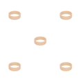 thumbnail image 2 of Guardurnaity Diadema de silicona para el cabello, tocado elástico, diadema, cuerda estacionaria, soporte para cola de caballo, bobina multifunción Type2 NO2, 2 of 6