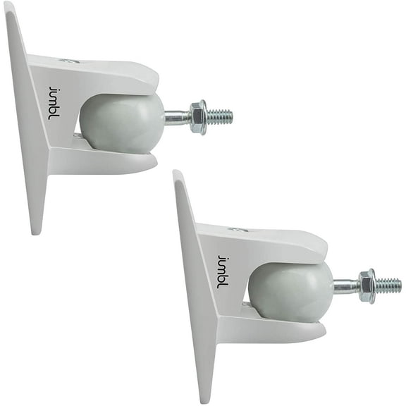 Jumbl SINSB7W ProGrip Ultra Wall Mount Speaker Mount Bracket, 2 Count