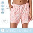 thumbnail image 2 of Hello Mello Breezy Does It Soft Lounge Pajama Shorts, Petal Pusher (Women's), 2 of 8