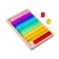 thumbnail image 2 of Lipstore 60Pcs Acrylic Cubes Blocks Rainbow Building Cubes for Imagination Classrooms, 2 of 8