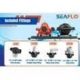 thumbnail image 6 of All New 33 Series SeaFlo Marine Water Pump 12 V DC 45 PSI 3.0 GPM 23.5 oz 125 psi Accumulator System, 6 of 11