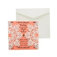 thumbnail image 2 of simhoa Cut Wedding Invitation Cards Hollow Lace Card Envelope White, 2 of 8