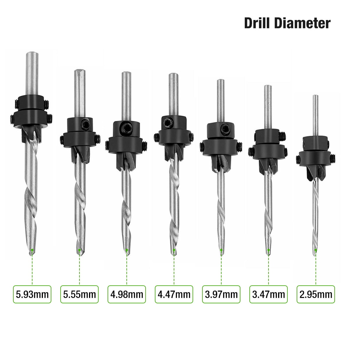 Countersinks Drill Bit Pilot Hole 