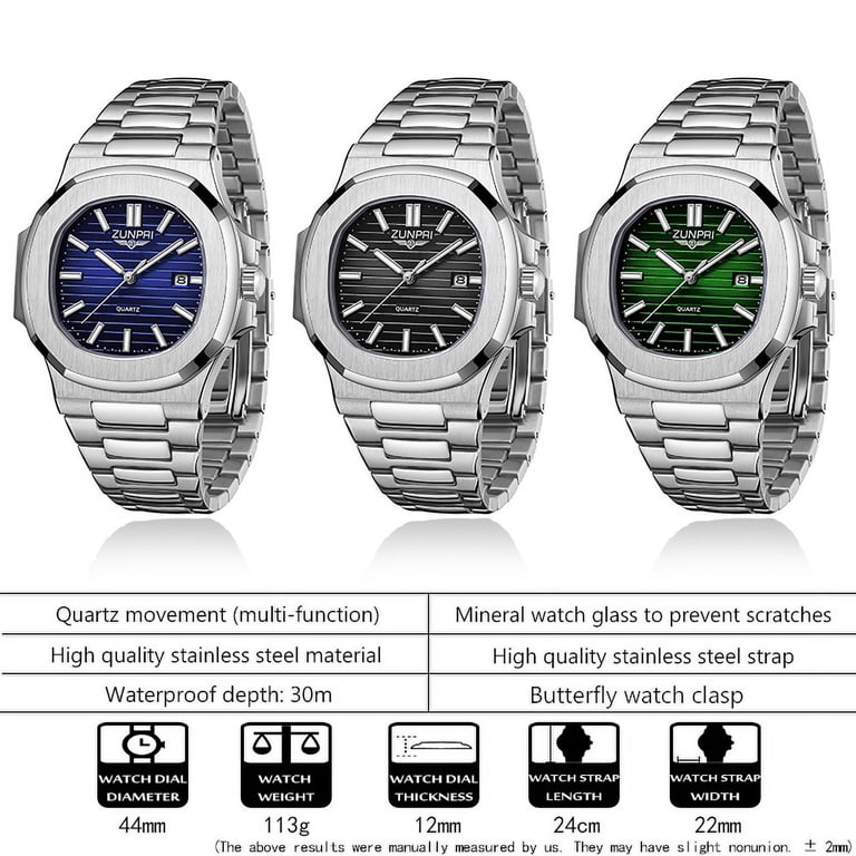 Women\'s Stainless Steel Watch with Date and Luminous Hands, Quartz Movement Women main image 4