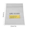 thumbnail image 3 of Sonew Fireproof Bag Li-Po Battery Safety Bags Portable Two Size Pouch Charging Sack , Fireproof Lipo Bag, Fireproof Lipo Safety Bag, 3 of 8