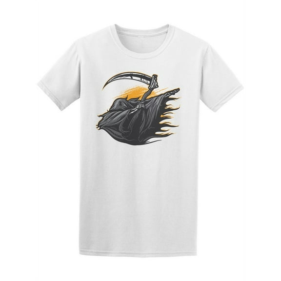 Grim Reaper With Sickle Dabbing T-Shirt Men -Image by Shutterstock, Male 3X-Large