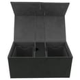 thumbnail image 1 of Card Deck Box with 3 Drawers Large Capacity Magnetic Closure PU Leather Game Card Storage Box for Holding Over 200 Cards, 1 of 7