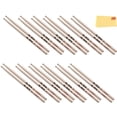 thumbnail image 1 of Vic Firth American Custom Sd1 General Drumsticks - 12-Pack Bundle With Austin Bazaar Polishing Cloth, 1 of 5