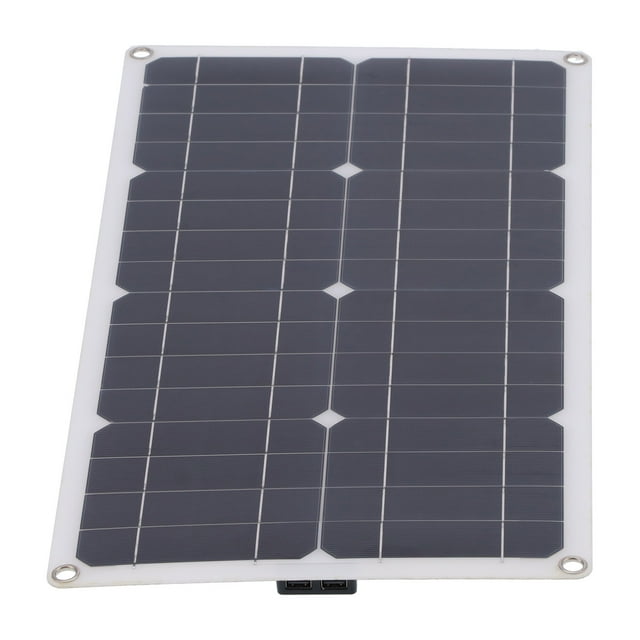 Panel Solar De 100 W Con Módulo Fotovoltaico De Controlador De Carga Solar De 10 A Para Coches Y Barcos