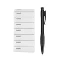 thumbnail image 1 of 200Pcs Name Tags Cloth Labels Sewing Writable Custom Name Labels for Clothes with Iron On Attachment for Kindergarten Kids, 1 of 7