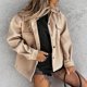 thumbnail image 4 of Pntutb moda mujer invierno Color sólido manga larga botones abrigo cárdigan blusa PNTUTB Pntutb-2289, 4 of 9