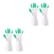 thumbnail image 1 of Moyic 2 uds guantes mitones resistentes al desgaste Cool Fit al aire libre antideslizante accesorio de para el hogar hombres mujeres Type1 NO1, 1 of 6