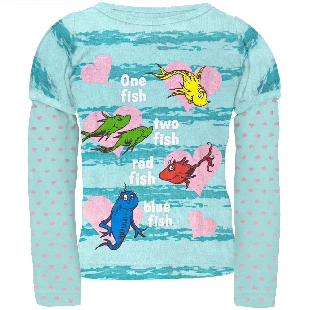 dr seuss one fish shirt