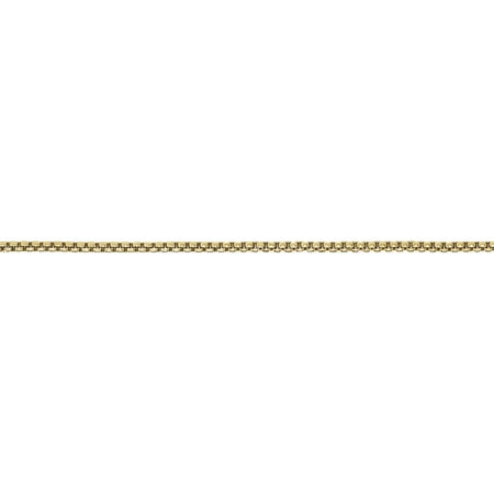 Round Hollow Rolo Chain - 14kt Yellow Gold 1.5mm Hollow Round Box Chain