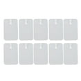 thumbnail image 1 of Parche de repuesto para terapia de cuello, 10 piezas de silicona para masajeador corporal, parche de electrodo, parche de terapia de masaje diseñado para durar, 1 of 8